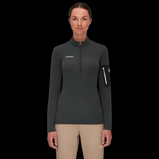 Aenergy Light ML Half Zip Pull, mellanlagertröja, halvlång dragkedja, dam - Mellanlagersjackor - Aenergy Light ML Half Zip Pull, mellanlagertröja, halvlång dragkedja, dam