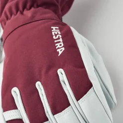 Alpine Glove Army leather Heli ski - 5 finger 24/25, skid- och snowboardhandske, unisex - Skidhandskar - Alpine Glove Army leather Heli ski - 5 finger 24/25, skid- och snowboardhandske, unisex