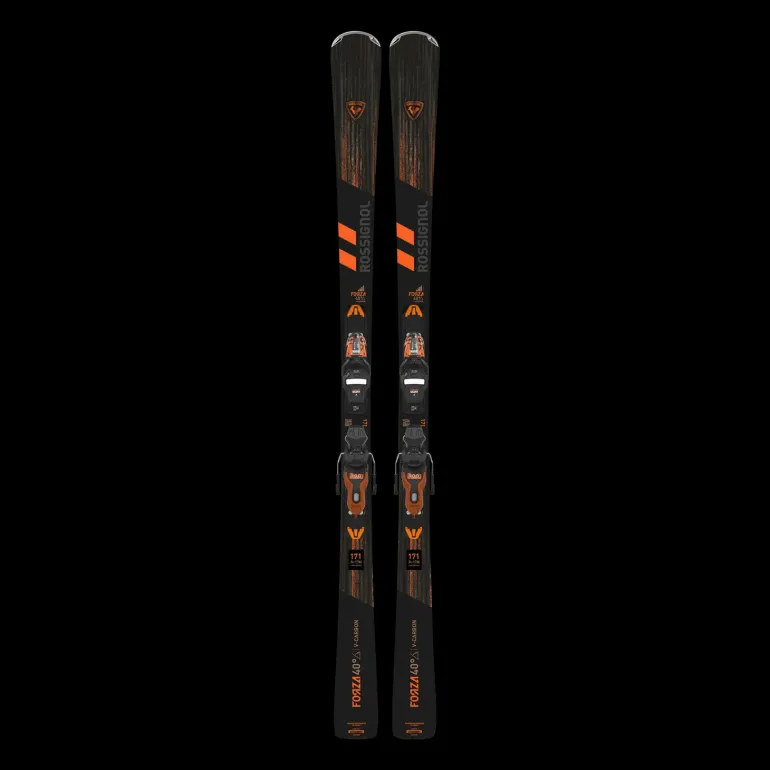 Alpine Skis 941 Forza 40 40V-CX XP11 Black&Orange 24/25, carvingskida, unisex - Pist - Alpine Skis 941 Forza 40 40V-CX XP11 Black&Orange 24/25, carvingskida, unisex