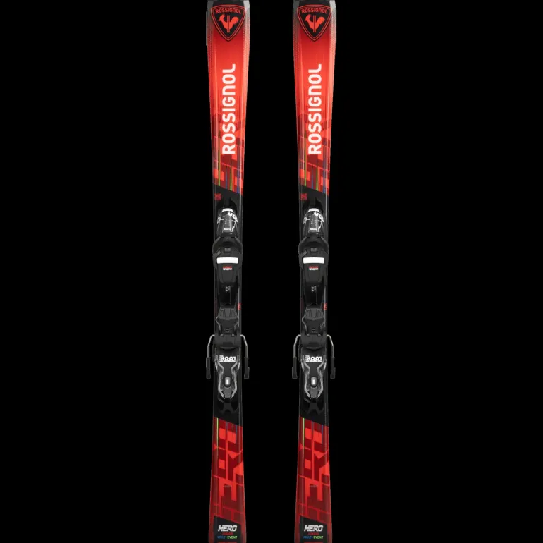 Alpine Skis JR HERO 130-150 24/25, carvingskida, junior - Pist - Alpine Skis JR HERO 130-150 24/25, carvingskida, junior