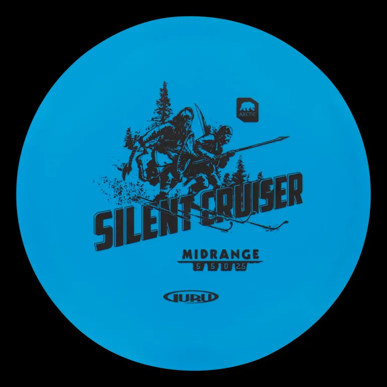 Arctic Line Midrange Silent Cruiser, 150-165g, midrange frisbeegolf - Discgolf - Arctic Line Midrange Silent Cruiser, 150-165g, midrange frisbeegolf