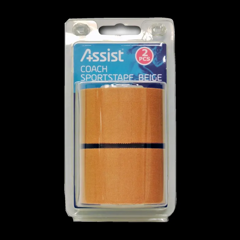 Assist Coach Sportstape 2-pk, sporttejp - Kinesiotejp & Sporttejp - Assist Coach Sportstape 2-pk, sporttejp