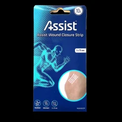 Assist Wound Closure Strips 3 x7,5 mm, remsor - Första Hjälpen - Assist Wound Closure Strips 3 x7,5 mm, remsor