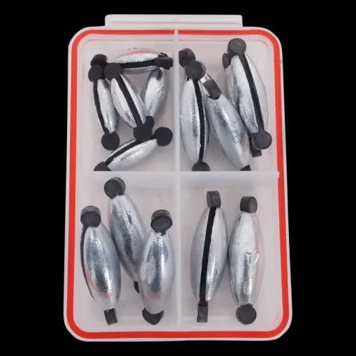Assorted Split Shots Lead Free Rubber Lock, kulsänke - Diverse Fiskeutrustning - Assorted Split Shots Lead Free Rubber Lock, kulsänke