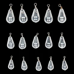 Assorted Teardrop Shot Lead Free, päronsänke - Diverse Fiskeutrustning - Assorted Teardrop Shot Lead Free, päronsänke