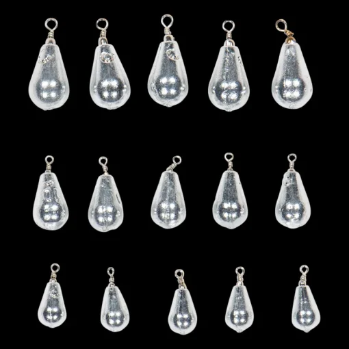 Assorted Teardrop Shot Lead Free, päronsänke - Diverse Fiskeutrustning - Assorted Teardrop Shot Lead Free, päronsänke
