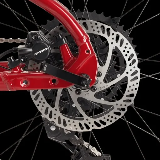 AX+ Scarlet Red 24, hybridcykel, herr - Hybridcykel - AX+ Scarlet Red 24, hybridcykel, herr