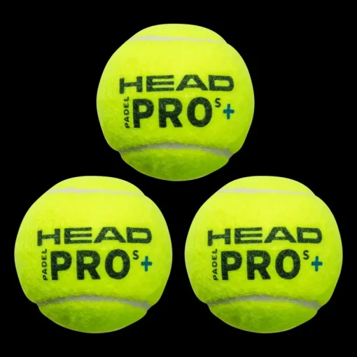 3B Head Padel Pro S+, padelbollar - Tillbehör - 3B Head Padel Pro S+, padelbollar