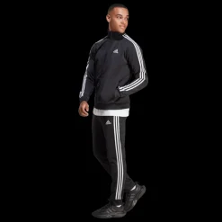Basic 3-Stripes Tricot Tracksuit, joggingdress, herr - Fritidsbyxor - Basic 3-Stripes Tricot Tracksuit, joggingdress, herr