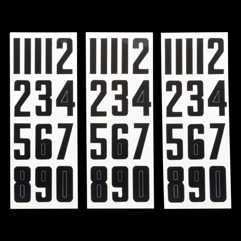 Bauer Helmet Numbers - 25/26 - Tillbehör Hockey - Bauer Helmet Numbers - 25/26