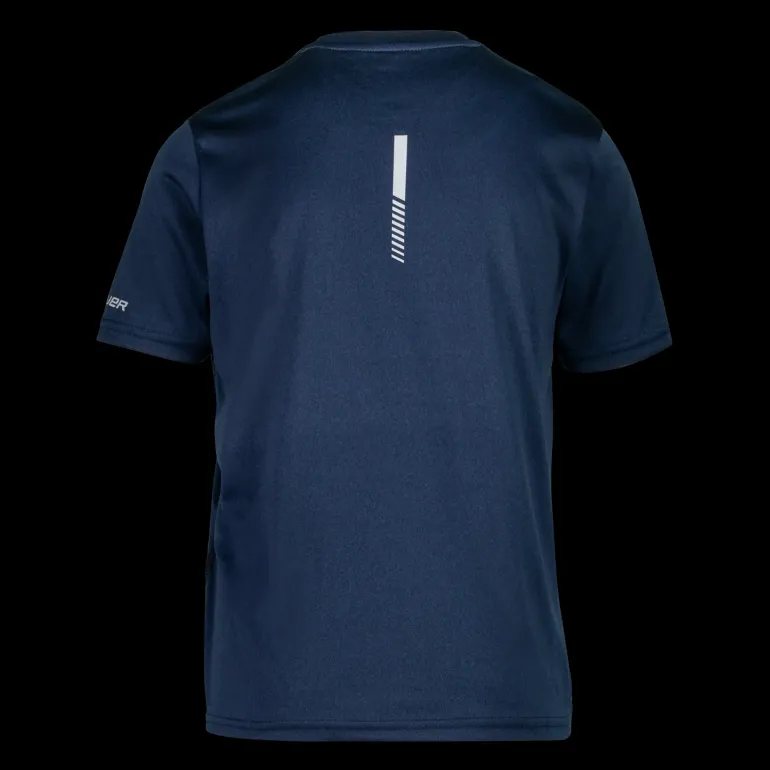 Bauer Vapor Team Tech Tee 23/24, träningströja junior - T-Shirts & Shorts - Bauer Vapor Team Tech Tee 23/24, träningströja junior