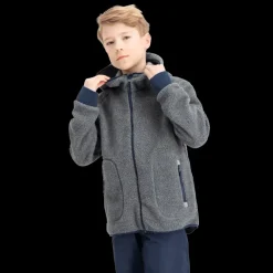 Branas Teddy Fleece Jacket, fleecejacka junior - Fleecetröjor - Branas Teddy Fleece Jacket, fleecejacka junior