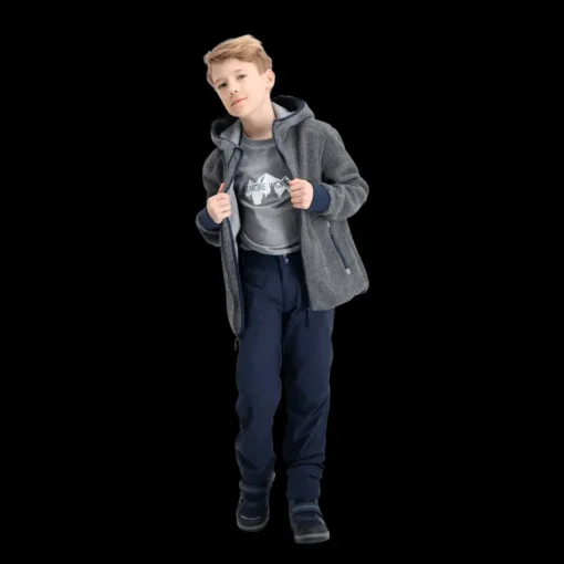 Branas Teddy Fleece Jacket, fleecejacka junior - Fleecetröjor - Branas Teddy Fleece Jacket, fleecejacka junior