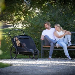 Breeze double (incl bicycle arm & stroller wheel), cykelvagn, barnvagn, joggingvagn - Vagnar - Breeze double (incl bicycle arm & stroller wheel), cykelvagn, barnvagn, joggingvagn