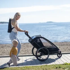 Breeze double (incl bicycle arm & stroller wheel), cykelvagn, barnvagn, joggingvagn - Vagnar - Breeze double (incl bicycle arm & stroller wheel), cykelvagn, barnvagn, joggingvagn
