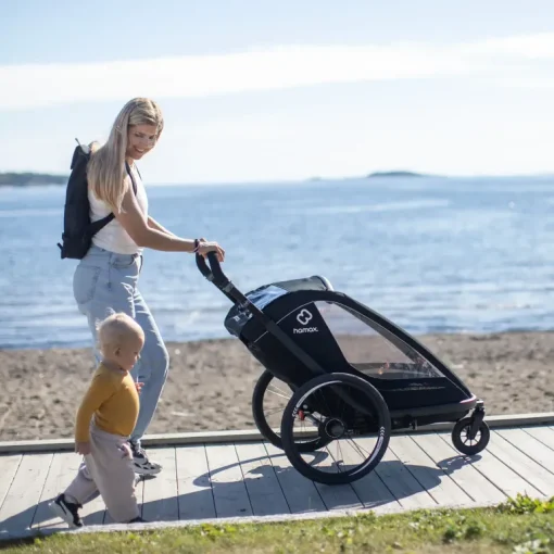 Breeze double (incl bicycle arm & stroller wheel), cykelvagn, barnvagn, joggingvagn - Vagnar - Breeze double (incl bicycle arm & stroller wheel), cykelvagn, barnvagn, joggingvagn