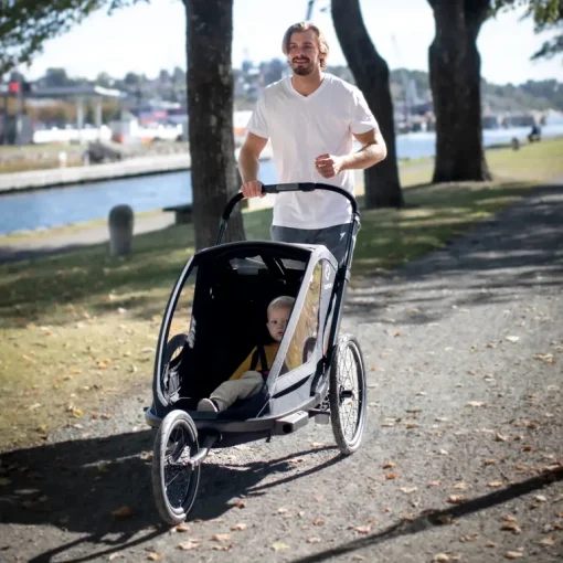 Breeze double (incl bicycle arm & stroller wheel), cykelvagn, barnvagn, joggingvagn - Vagnar - Breeze double (incl bicycle arm & stroller wheel), cykelvagn, barnvagn, joggingvagn