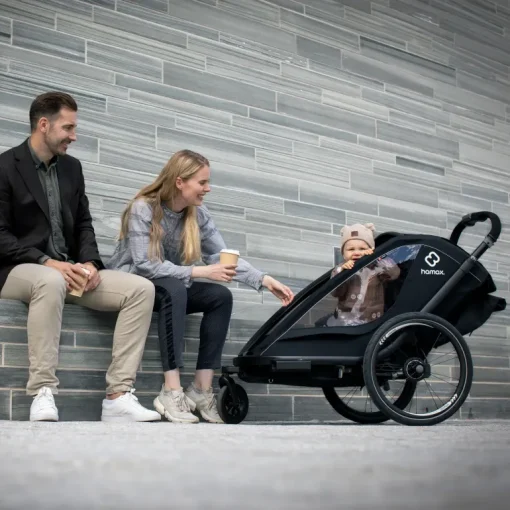 Breeze double (incl bicycle arm & stroller wheel), cykelvagn, barnvagn, joggingvagn - Vagnar - Breeze double (incl bicycle arm & stroller wheel), cykelvagn, barnvagn, joggingvagn