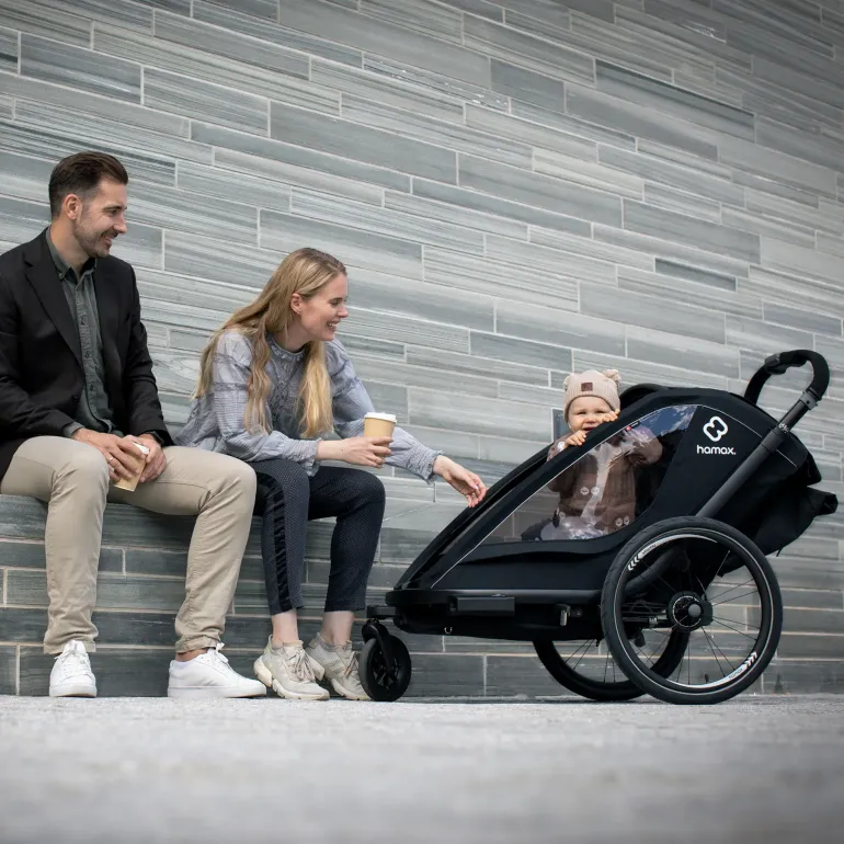 Breeze double (incl bicycle arm & stroller wheel), cykelvagn, barnvagn, joggingvagn - Vagnar - Breeze double (incl bicycle arm & stroller wheel), cykelvagn, barnvagn, joggingvagn
