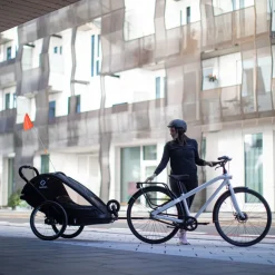 Breeze double (incl bicycle arm & stroller wheel), cykelvagn, barnvagn, joggingvagn - Vagnar - Breeze double (incl bicycle arm & stroller wheel), cykelvagn, barnvagn, joggingvagn