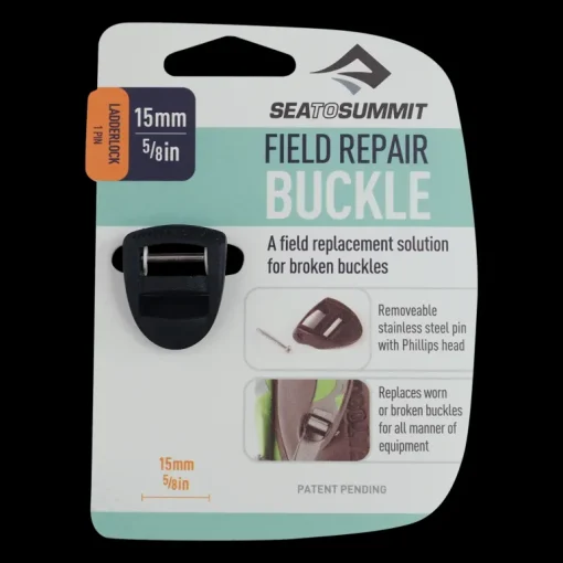 Buckle 15Mm Ladderlock 1 Pin Black, reservclips - Diverse Vandringsutrustning - Buckle 15Mm Ladderlock 1 Pin Black, reservclips
