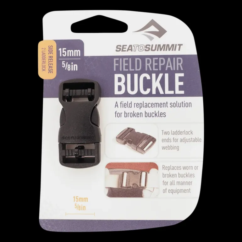 Buckle 15Mm Side Release Black, reservclips - Diverse Vandringsutrustning - Buckle 15Mm Side Release Black, reservclips