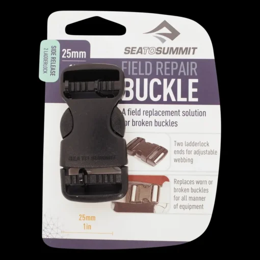 Buckle 25Mm Side Release Black, reservclips - Diverse Vandringsutrustning - Buckle 25Mm Side Release Black, reservclips