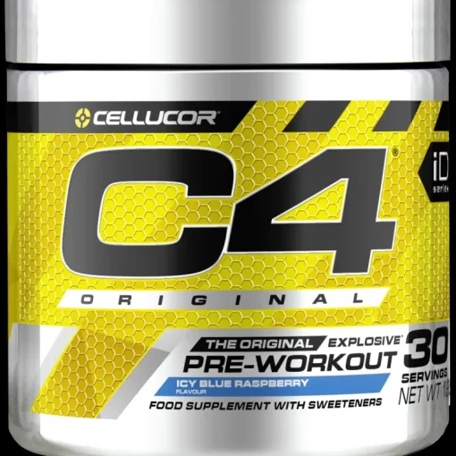 C4 Original Icy Blue Raspberry, pre-workout-pulver - Pre-Workout - C4 Original Icy Blue Raspberry, pre-workout-pulver