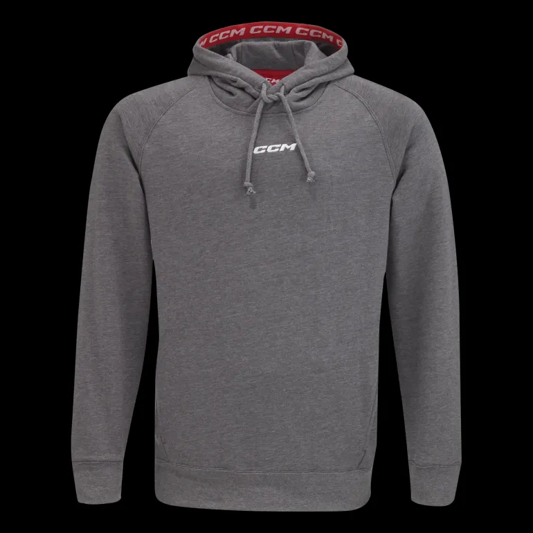 CCM Team Fleece Pullover Hoodie Adult, huvtröja senior - T-Shirts & Shorts - CCM Team Fleece Pullover Hoodie Adult, huvtröja senior