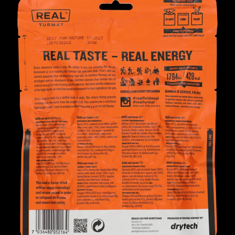 Chili Con Carne - Frystorkad Mat - Chili Con Carne