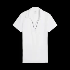 Cloudspun Piped Short-Sleeve Polo, pikétröja, golf, dam - Golfpikeer - Cloudspun Piped Short-Sleeve Polo, pikétröja, golf, dam