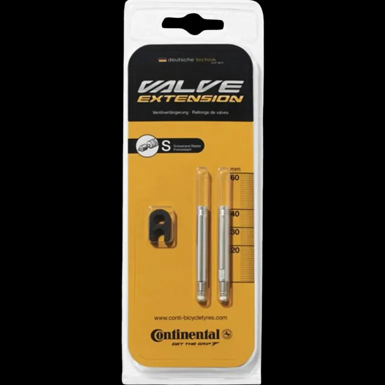 Continental Ventilforlenger, 40mm FV, par - Cykelslang & Tillbehör - Continental Ventilforlenger, 40mm FV, par