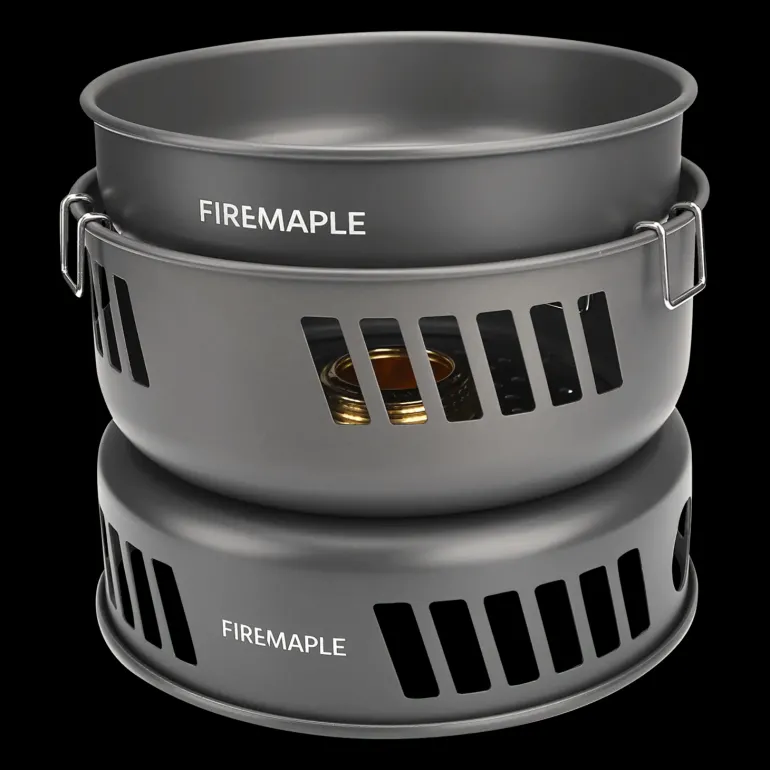 Cooking Kit W/Alchol Burner, stormkök med spritbrännare - Stormkök & Brännare - Cooking Kit W/Alchol Burner, stormkök med spritbrännare