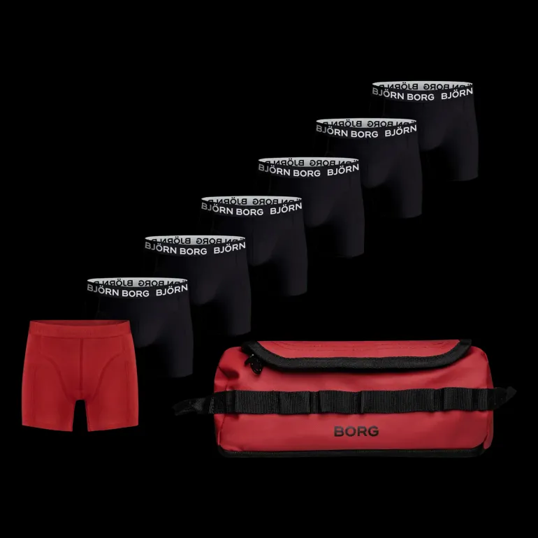 Cotton Stretch Boxer + Wash Bag, boxer, herr - Kalsonger - Cotton Stretch Boxer + Wash Bag, boxer, herr