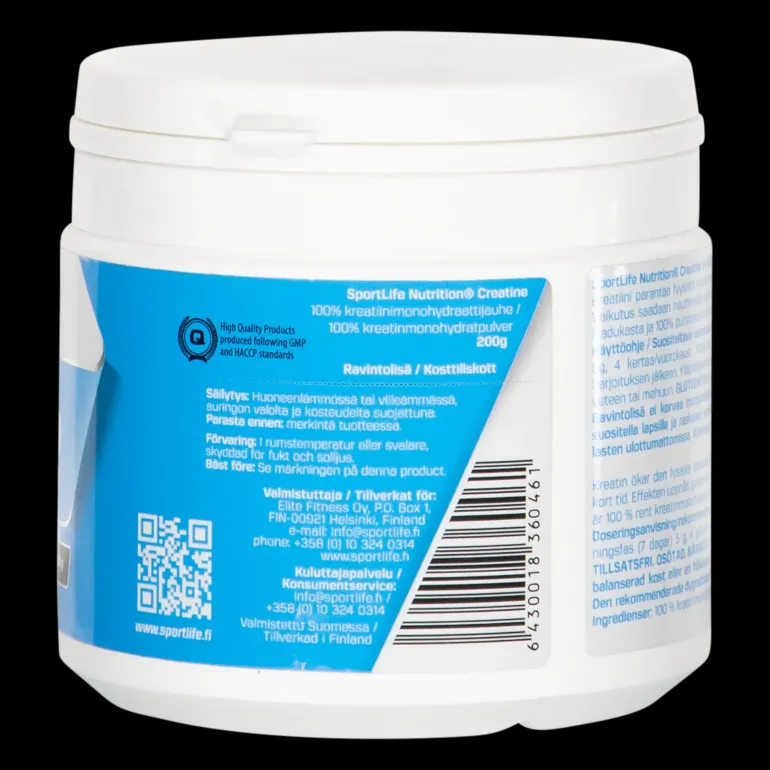 Creatine 200 g, kreatinmonohydratpulver - Gainer - Creatine 200 g, kreatinmonohydratpulver