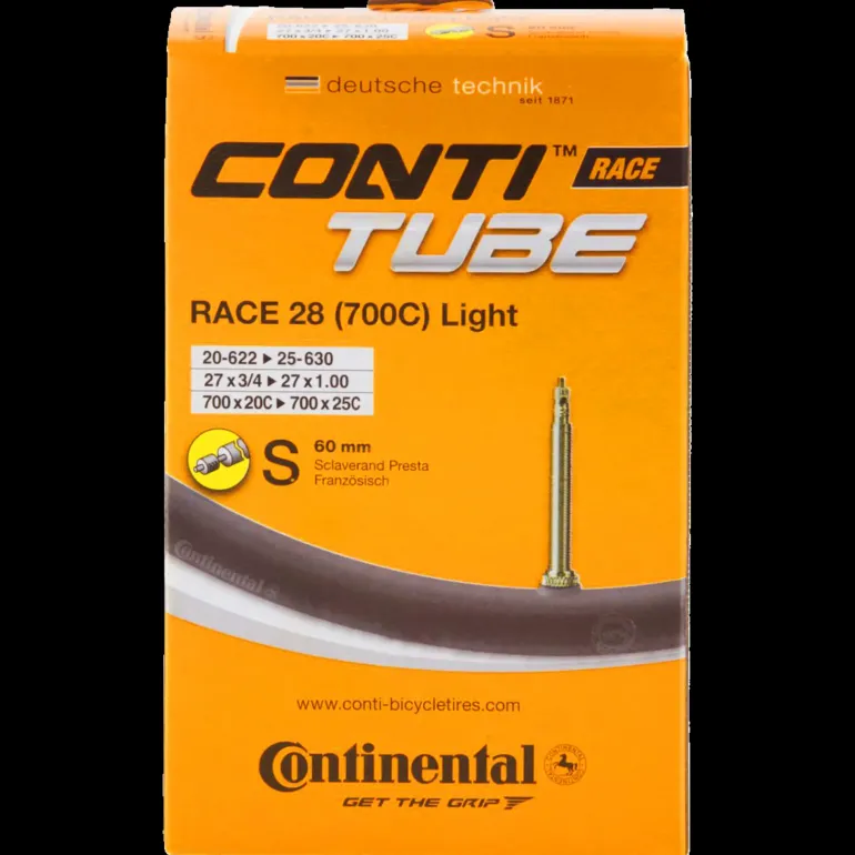 Cykelslang Conti light Race 700c 18/25 60mm - Cykelslang - Cykelslang Conti light Race 700c 18/25 60mm