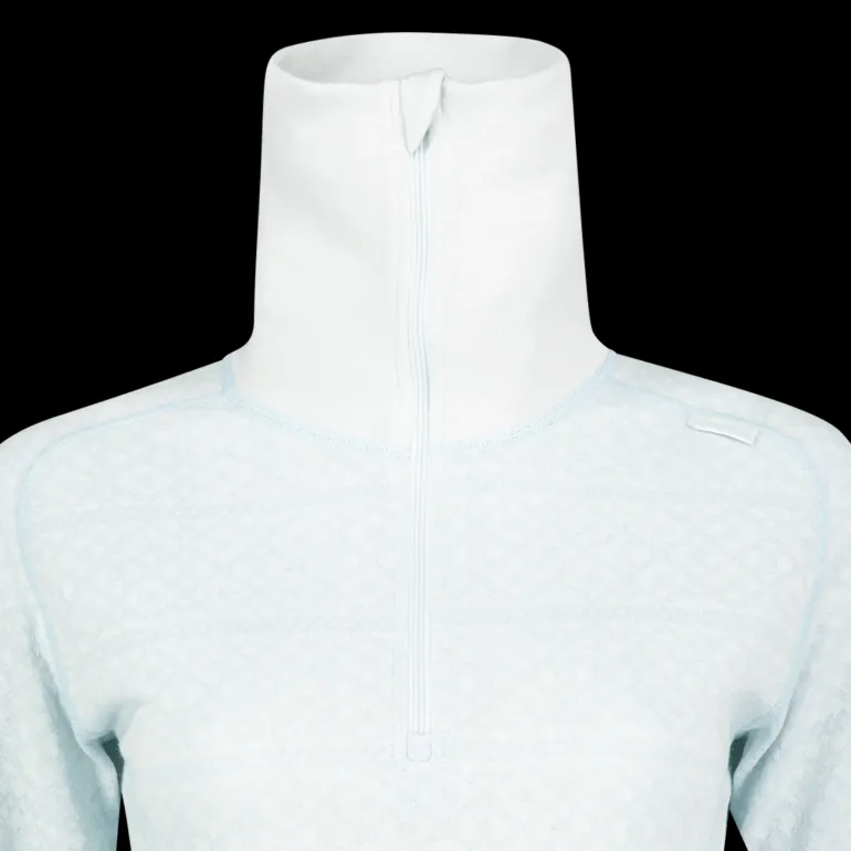 Dalen 2-layer Wool Polo Zip, ulltröja, dam - Överdelar Ull Dam - Dalen 2-layer Wool Polo Zip, ulltröja, dam
