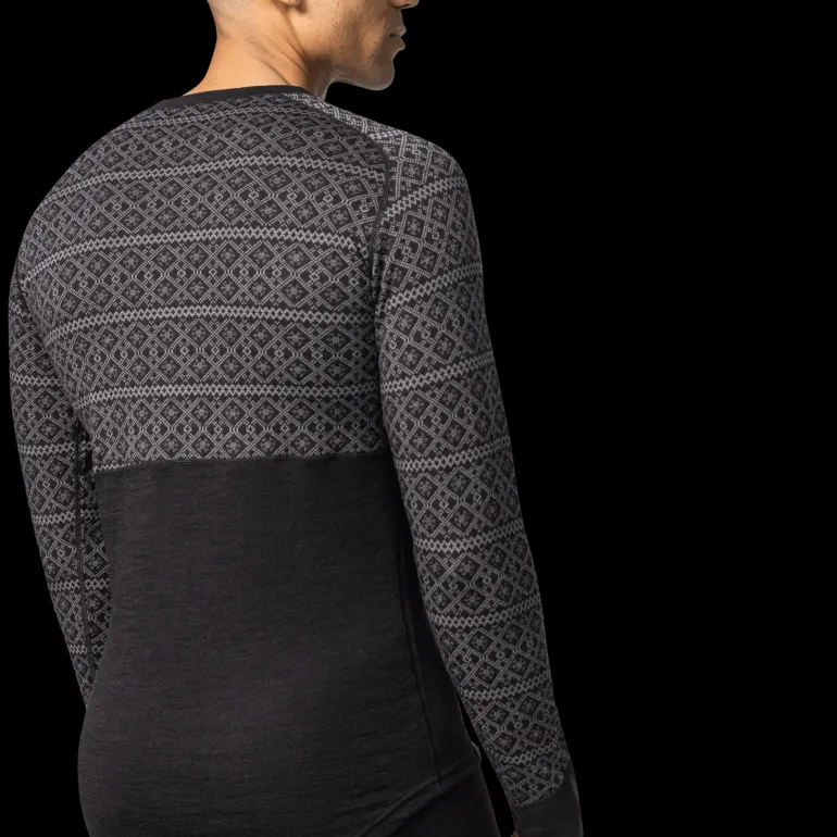 Dalen 2-layer Wool Roundneck, ulltröja, herr - Överdelar Ull Herr - Dalen 2-layer Wool Roundneck, ulltröja, herr