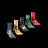 Disney Mickey Mouse 5 Pair Pack Socks strumpor, barn och junior - Bomullsstrumpor - Disney Mickey Mouse 5 Pair Pack Socks strumpor, barn och junior