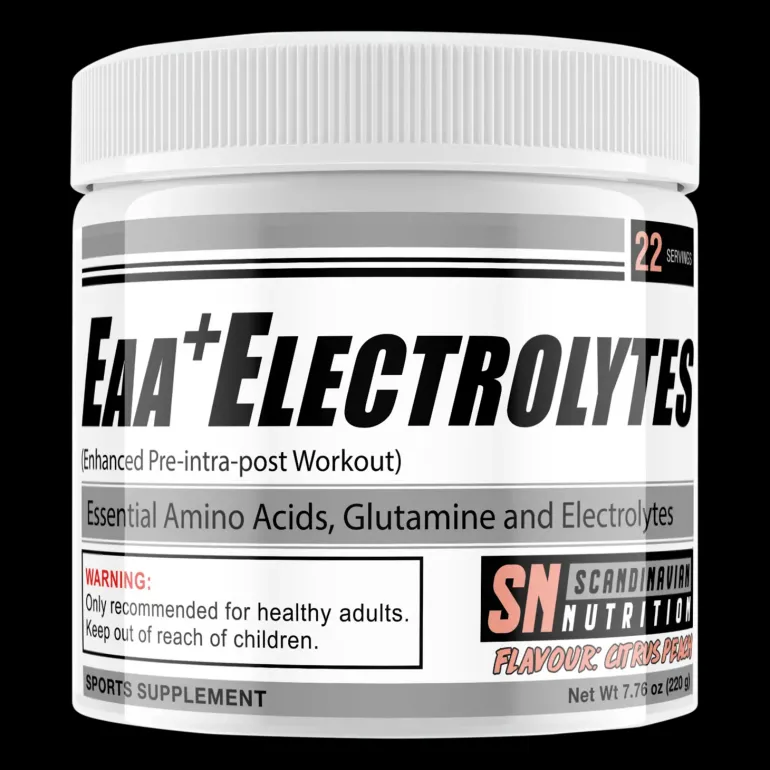 EAA + Electrolytes (Citrus Peach (220g), sportdryck - Aminosyror - EAA + Electrolytes (Citrus Peach (220g), sportdryck