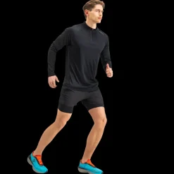 Eaze Long Sleeve Half Sleeve Tee, träningströja, herr - Träningströjor - Eaze Long Sleeve Half Sleeve Tee, träningströja, herr