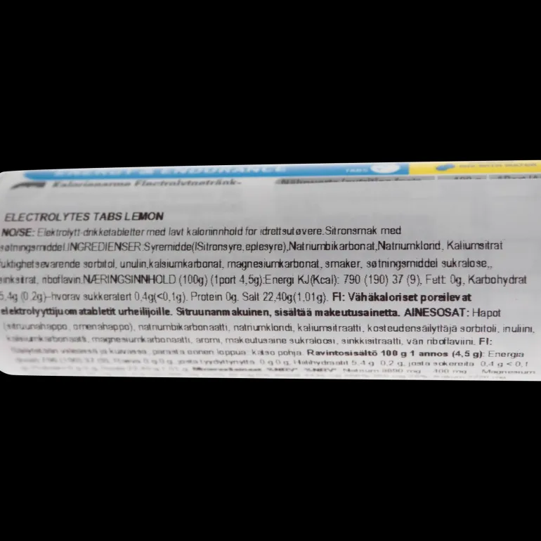 Electrolytes Lemon, sportdryck - Sportdryck - Electrolytes Lemon, sportdryck