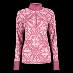 Else Half Zip, underställströja dam - Överdelar Ull Dam - Else Half Zip, underställströja dam