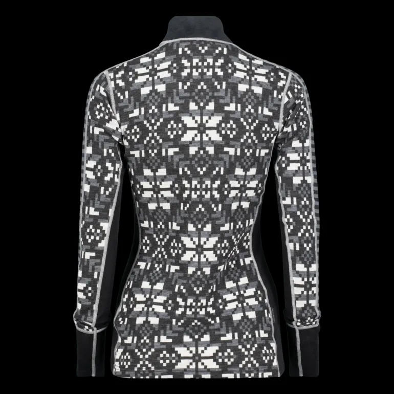 Else Half Zip, underställströja dam - Överdelar Ull Dam - Else Half Zip, underställströja dam