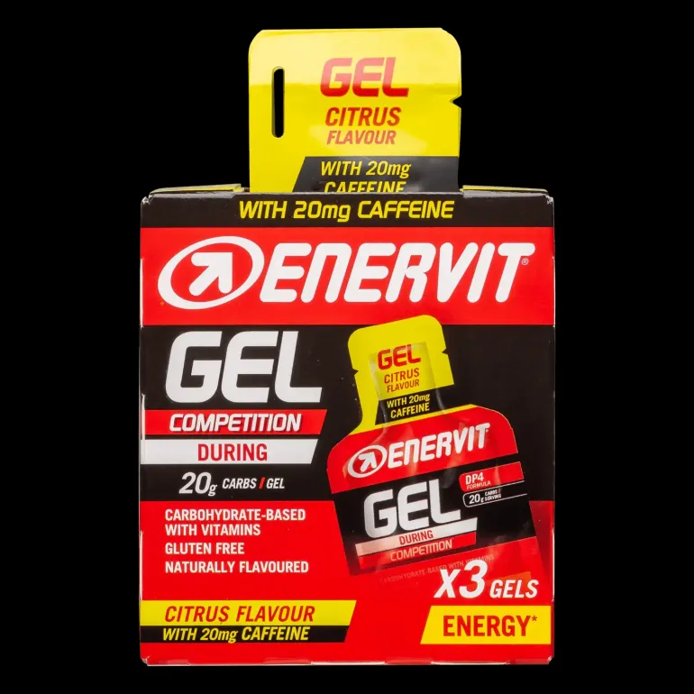 E.sport Gel 3-pack Citrus W/ Caff 3x25ml, gel - Gels - E.sport Gel 3-pack Citrus W/ Caff 3x25ml, gel