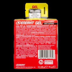 E.sport Gel 3-pack Citrus W/ Caff 3x25ml, gel - Gels - E.sport Gel 3-pack Citrus W/ Caff 3x25ml, gel
