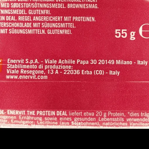 E.sport Protein Deal Brownie, proteinbar - Proteinbars - E.sport Protein Deal Brownie, proteinbar