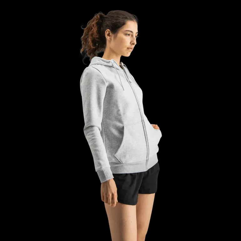 ESS Small Logo Full-Zip Hoodie FL, huvtröja dam - Fritidströjor - ESS Small Logo Full-Zip Hoodie FL, huvtröja dam