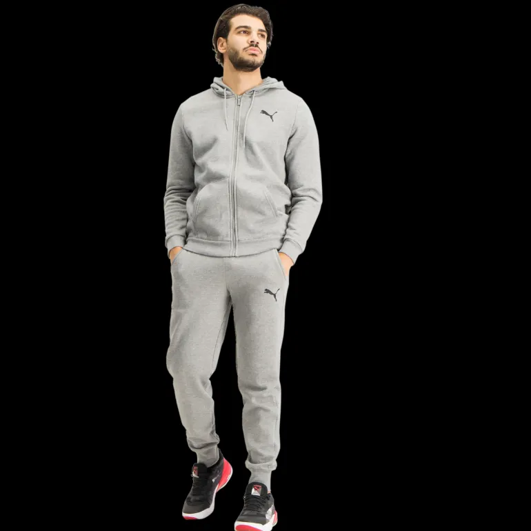 Ess Small Logo Fz Hoodie Fl - Hoodtröjor - Ess Small Logo Fz Hoodie Fl