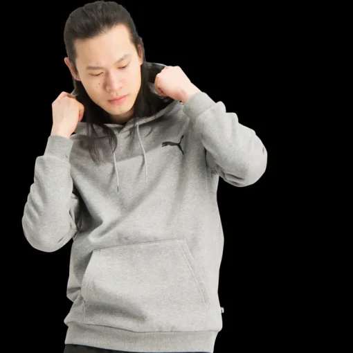 Ess Small Logo Hoodie Fleece, huvtröja, herr - Hoodtröjor - Ess Small Logo Hoodie Fleece, huvtröja, herr
